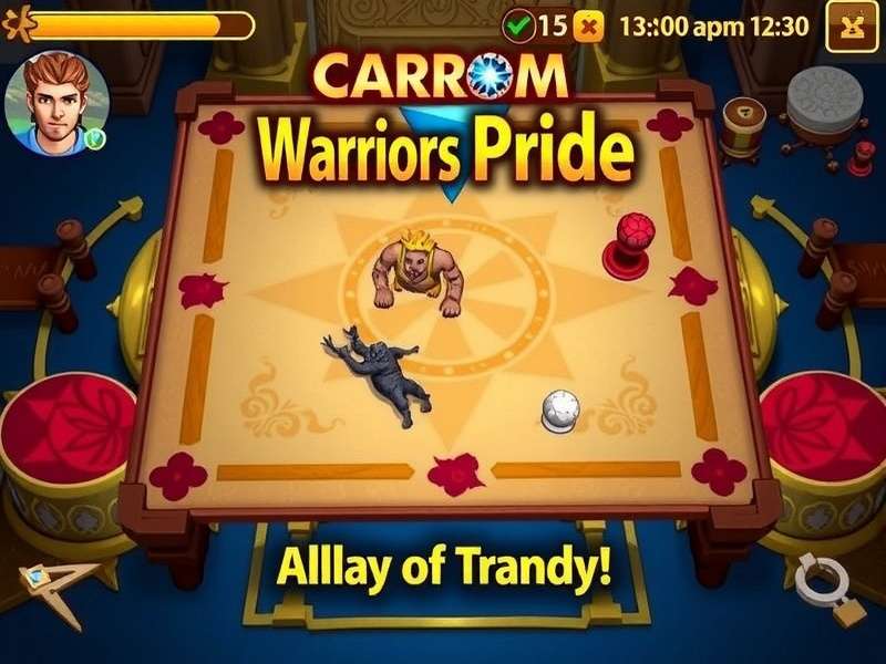 Main Gameplay of Carrom Warrior S Pride Carrom Warrior S Pride Game Screenshot